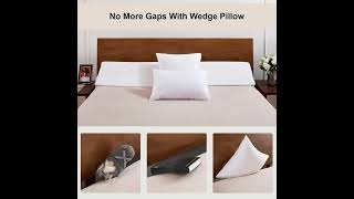 Transform Your Sleep with the Comfort Gap Closer Bed Wedge Pillow [upl. by Zelde]