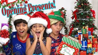 Opening Presents Parody  Comedy Skits  What I Got For Christmas 2017  GEM Sisters [upl. by Aciretnahs497]