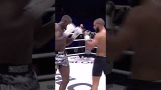 FLYING KNEE 🤯 Watch Mory Kromah put on a CLINIC at GLORY 94 now on our page [upl. by Joktan]