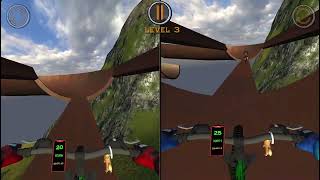 MX OffRoad Mountain Bike 🕹️ Two Player Games Google Chrome 2024 08 18 11 55 53 [upl. by Chaffee]