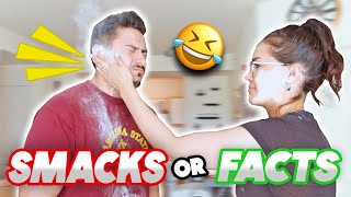 SMACKS OR FACTS CHALLENGE  HILARIOUS [upl. by Donnamarie]