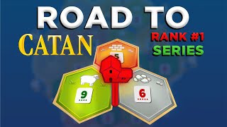 Retired Catan Pro Climbs the Ranked Ladder Game 6 [upl. by Newra]