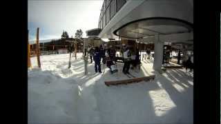 Monoski loading on a lift at Breckenridge [upl. by Sigsmond]