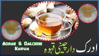 Dalchini and Adrak Kahwa  ادرک اور دارچینی قہوۂ  By Food with Shaza Ali [upl. by Yreme]