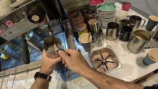 POV barista work in a morning rush in a Melbourne cafe [upl. by Papotto]