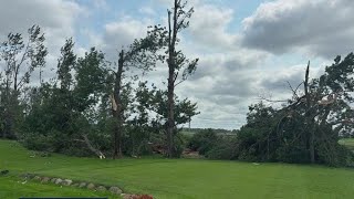 Several possible tornadoes reported in Minnesota on Monday night [upl. by Nimesay461]