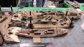 IPMS Telford Scale Model World 2024  200 Naval Vessels amp Dioramas [upl. by Woodhouse]