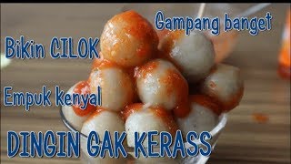 Ide usaha bikin cilok kuah pedas resep pedagang [upl. by Tressia777]