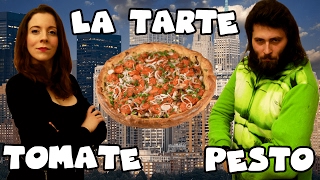 RECETTE  LA TARTE TOMATE PESTO [upl. by Toile]