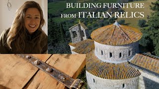 RENOVATING A RUIN Building Furniture from Italian Relics Bathroom Renovation Family Time Ep36 [upl. by Cyril952]