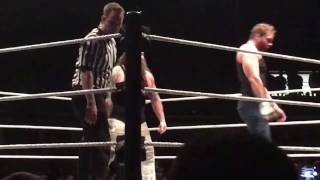 WWE Live Greenville NC  Dean Ambrose Wyatt Family James Ellsworth [upl. by Aicineohp]