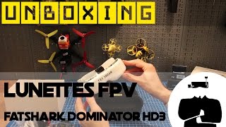 Unboxing FatShark Dominator HD3 [upl. by Egwan]