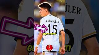 ARDA GÜLER REAL MADRİD’DE 24 NUMARAYI ARTIK GİYEMEYECEK PEKİ NEDEN ardagüler realmadrid futbol [upl. by Llenra938]