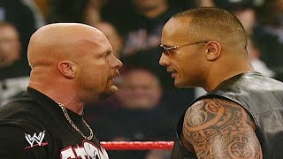 Stone Cold Returns To RAW  The Rock Confronts Steve Austin 332003 [upl. by Adnuhsar832]