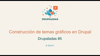 Drupaladas  Capítulo 6 Construcción de temas gráficos en Drupal [upl. by Suiram]