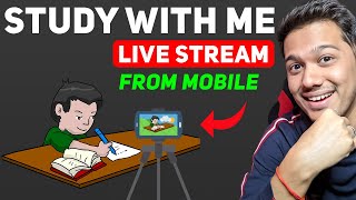 How To Do quotStudy With Me Live Streamquot From Mobile [upl. by Mount]