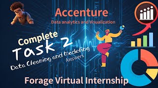 Excel Accenture Virtual Internship Data Cleaning and Modeling Task 2  Forage [upl. by Ylahtan]