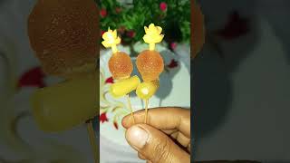 Candy flowerchupachups tubesjust jelly popsicleshortvideoyoutubeshortssubscribe [upl. by Nickelsen]