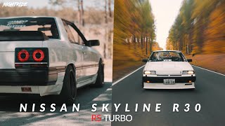 NISSAN SKYLINE DR30 RSX TURBO C  4K [upl. by Ynohtona]