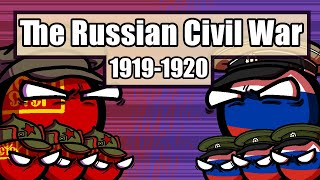 The Russian Civil War Part 2 19191920  Denikins Moscow Directive amp Yudenich  Polandball History [upl. by Frannie]