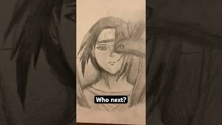 Drawing itachi uchicha trending art naruto animeart [upl. by Jansson]