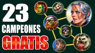 CONSIGUE 23 CAMPEONES GRATIS🌞Códigos promocionales de Raid Shadow Legends🌞 [upl. by Imar]