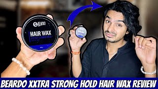 Beardo Xxtra Stronghold Hair Wax Review  Worth Buying [upl. by Nylleoj]