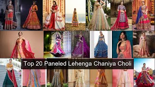 Top 20 Paneled Lehenga Chaniya Choli Ideas 2 [upl. by Kirch]