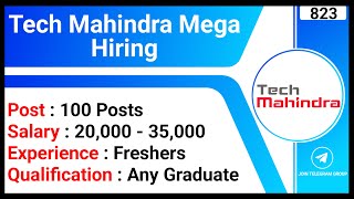 Tech Mahindra Mega Hiring  Fresher Jobs  BPO Jobs  Voice Process Executive Jobs [upl. by Crooks]