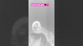 Lovesick girl🖤💗saturday 27 aprillike subscribe viral [upl. by Lezley]