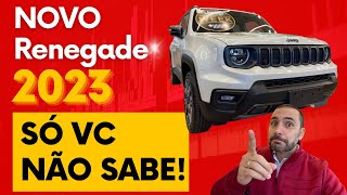 Novo JEEP RENEGADE 2023 Só VC NÃO SABE [upl. by Meares]