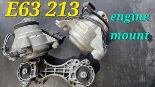 E63 Engine mount replacement177 Engine [upl. by Nerfe976]