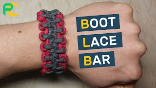 Boot Lace Paracord Bracelet without buckle [upl. by Arathorn]