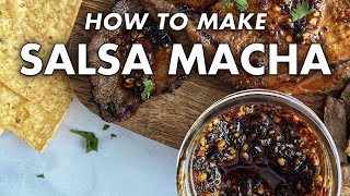 Easy Salsa Macha Recipe  One Pot Recipe  Mexican Cooking Academy [upl. by Feltie]