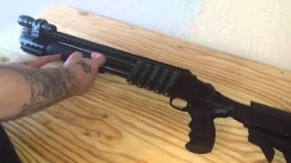 mossberg 500 tactical conversion part 4 black aces tactical [upl. by Fadden]