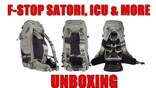 F Stop Satori Backpack and Large Pro ICU Unboxing [upl. by Christie435]