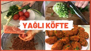 GAZİANTEPİN ŞİMDİ OLSADA YESEK DEDİRTEN YAĞLI KÖFTESİ  ANTEPLİ USTADAN YAĞLI KÖFTE TARİFİ [upl. by Cortie]