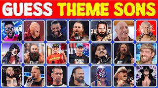 Can You Guess WWE Superstars by Their Theme Song 🎶🔥  Roman Reigns Jey Uso Cm Punk Cody Rhodes [upl. by Ahearn226]