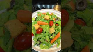 Simple Lettuce Salad  Healthy Diet Salad Recipe Romaine Lettuce SaladShrutis Veg Special Shorts [upl. by Eirrok859]