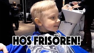 Barnens första gång hos frisören  VLOGG [upl. by Rachele666]