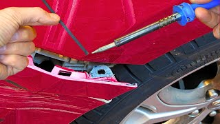 Car Bumper Repair by Yourself at Home [upl. by Chuch]