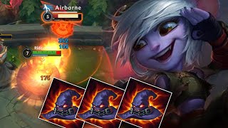 Full AP Tristana is OP Mid Lane Gameplay [upl. by Hubble328]