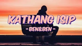 BenampBen  Kathang Isip Lyrics [upl. by Haletky]