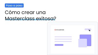 Paso a Paso Como crear una masterclass [upl. by Alomeda]