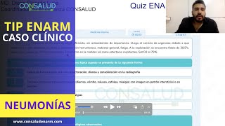 NEUMONIAS CASO CLINICO 👨‍🔬 ¿Qué ES la NEUMONÍA y Cuáles son los SÍNTOMAS y CAUSAS🤔  ENARM 2024 [upl. by Niawtna]