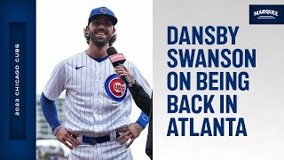 Dansby Swanson returns to Atlanta [upl. by Hsiwhem]