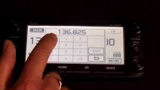 Introduction to Icoms Touch screen ID5100 Dual Band DSTAR Mobile Radio [upl. by Andel995]