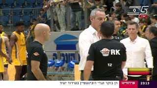 Maccabi TelAviv vs Hapoel Gilboa Galil  Game Highlights [upl. by Isdnyl]