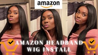 20 Amazon HEADBAND WIG MUST HAVE  Emistar Hair I amourxkoi [upl. by Laurella]