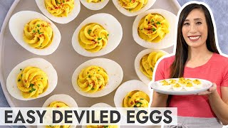 How to Make Deviled Eggs 4 Flavorful Recipes [upl. by Esidarap]